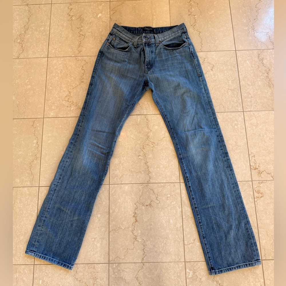 Fidelity Men's Blue Jeans Size 32